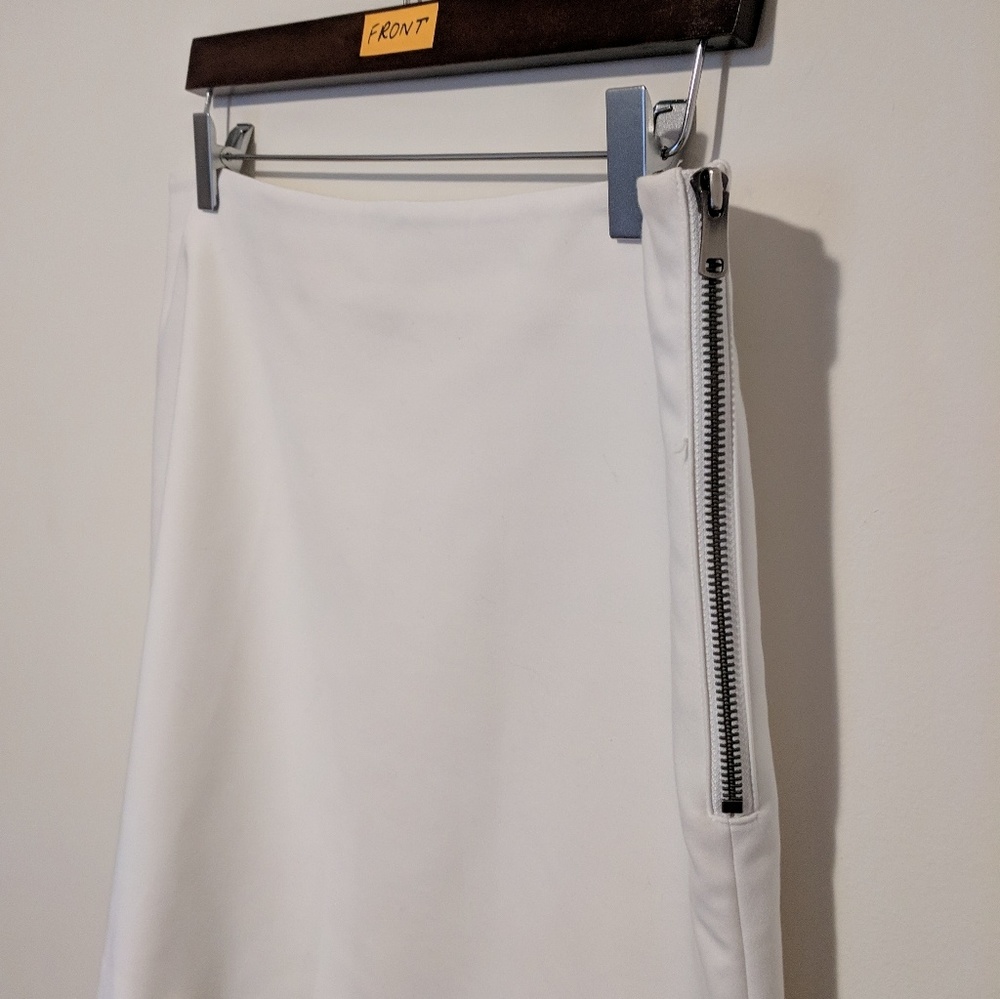LAST DAY ⭐Ann Taylor White A-line Skirt - Picture 4 of 7